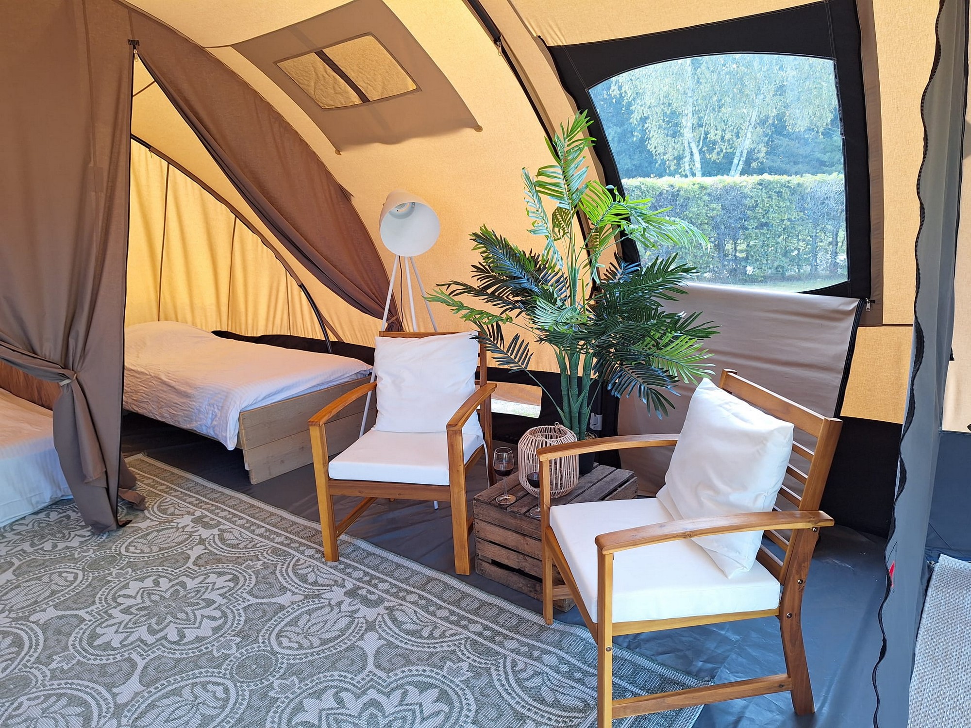 zelt mieten in den Niederlanden | Camping de Hondsrug